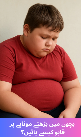 How to control the increasing obesity in children?